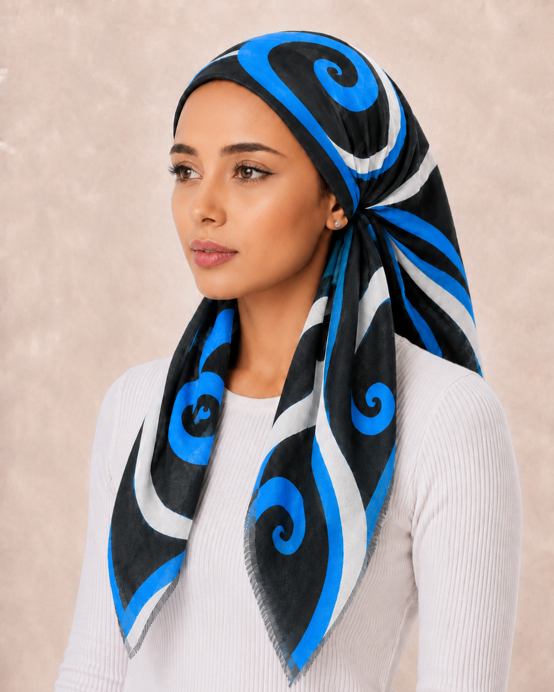 PreTie Shimmer Swirl - Cobalt