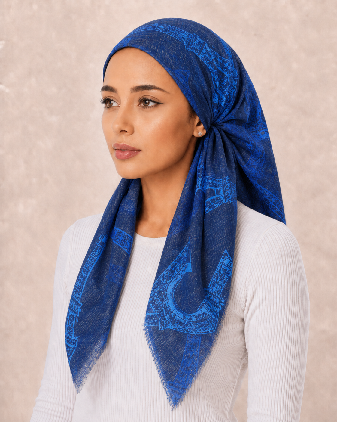 PreTie Paris Sketch - Washed Blue