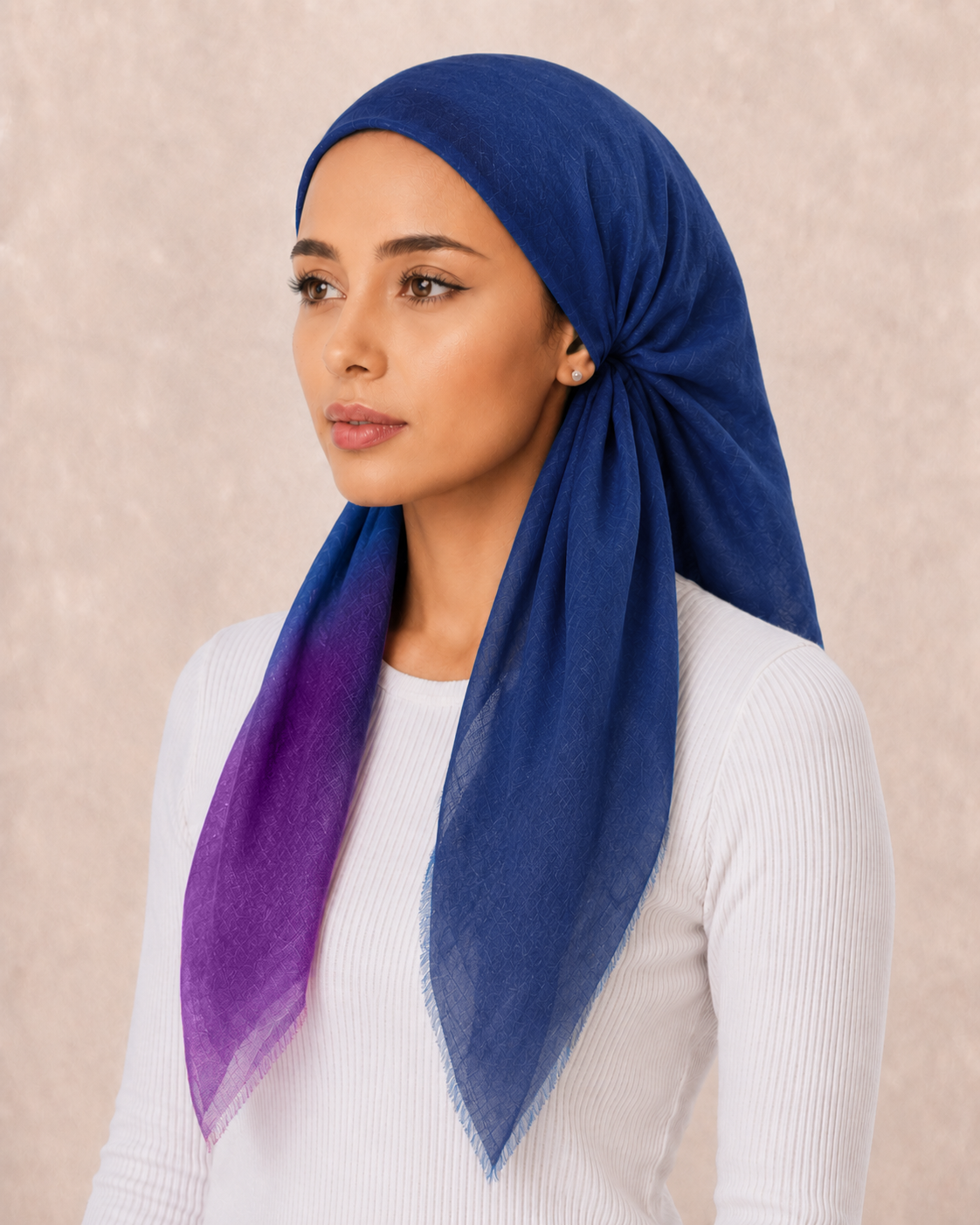 PreTie Two-Tone Gradient - Teal*Voilet