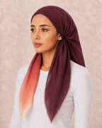 PreTie Two-Tone Gradient - Burgundy*Rose