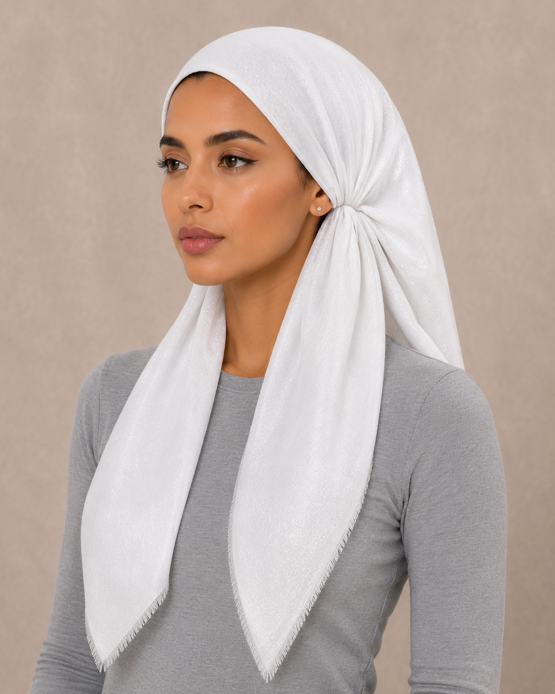 PreTie Shimmer - Solid White