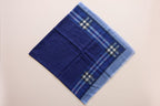 PreTie Traditional Plaid Border - Classic Cobalt