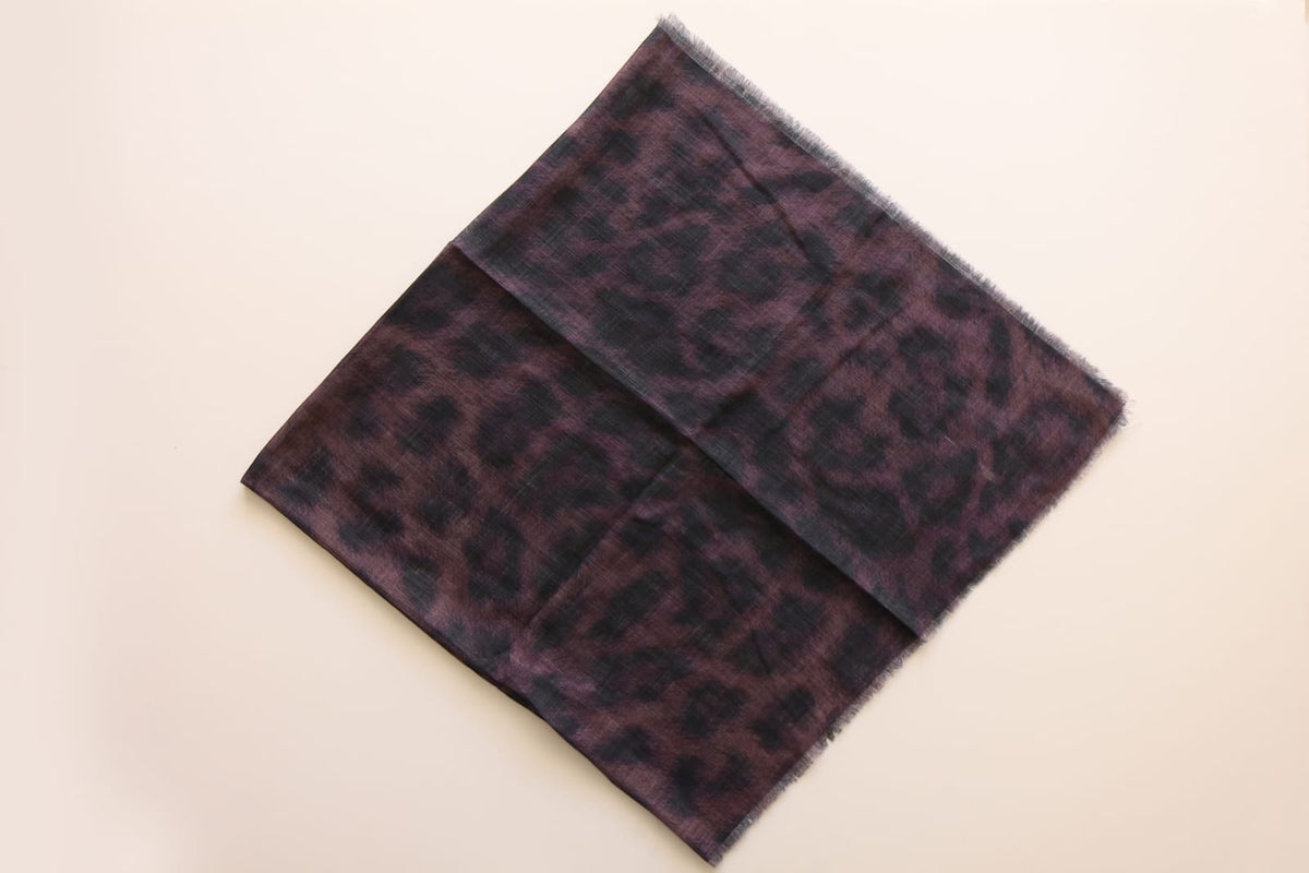 PreTie Signature Leapard - Deep Purple