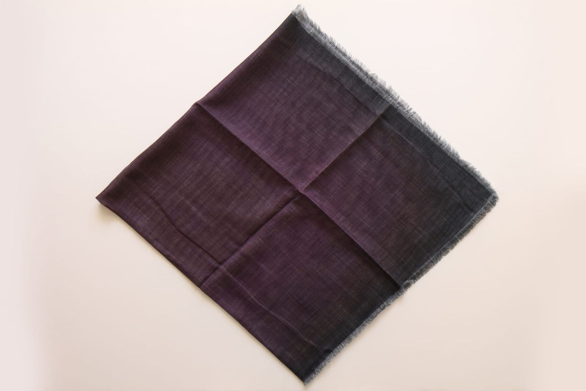 PreTie Dark Gradient Border - Dusty Purple