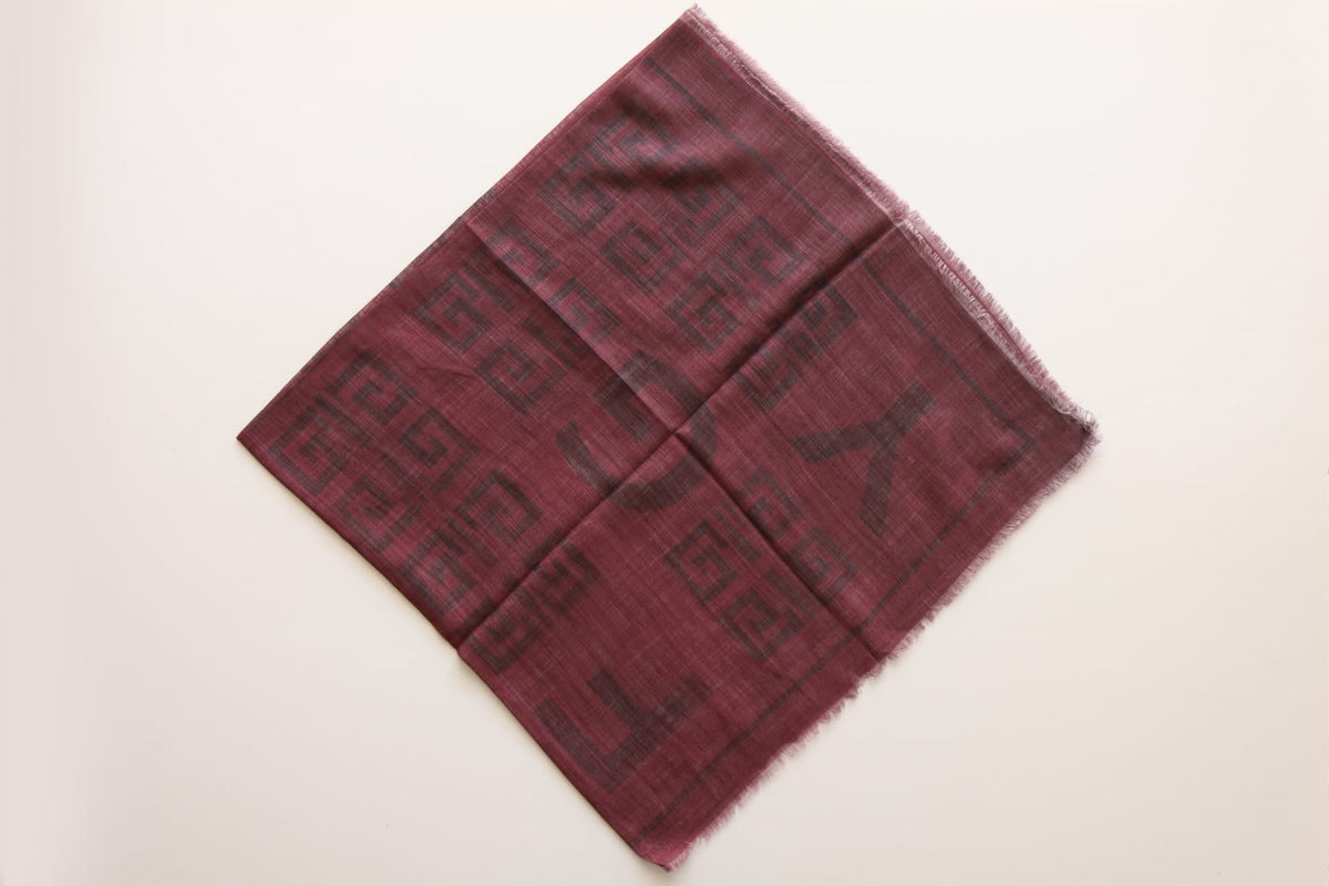 PreTie Tonal Geometric - Iconic Burgundy
