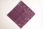 PreTie Shimmer Floral Border - Plum