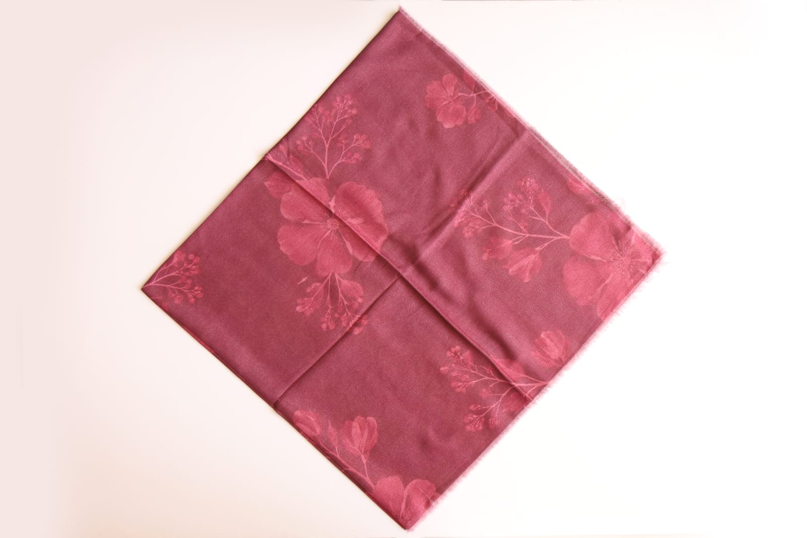 PreTie Shimmer Tonal Floral  - Mulberry
