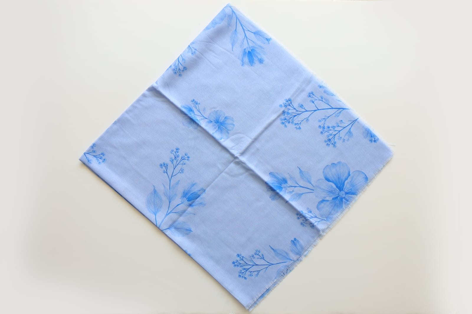 PreTie Shimmer Tonal Floral - Ice Blue
