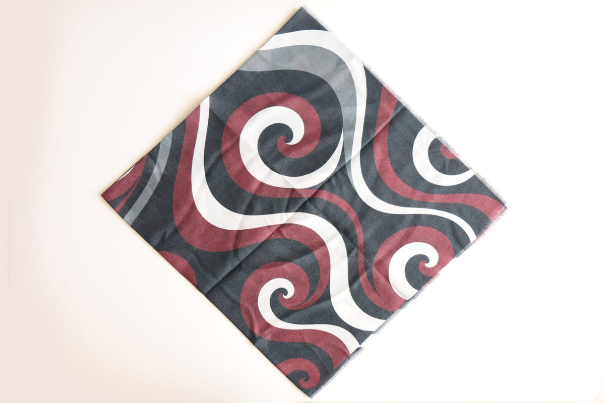 PreTie Shimmer Swirl - Rosewood